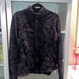 Lulu Define camo running jacket